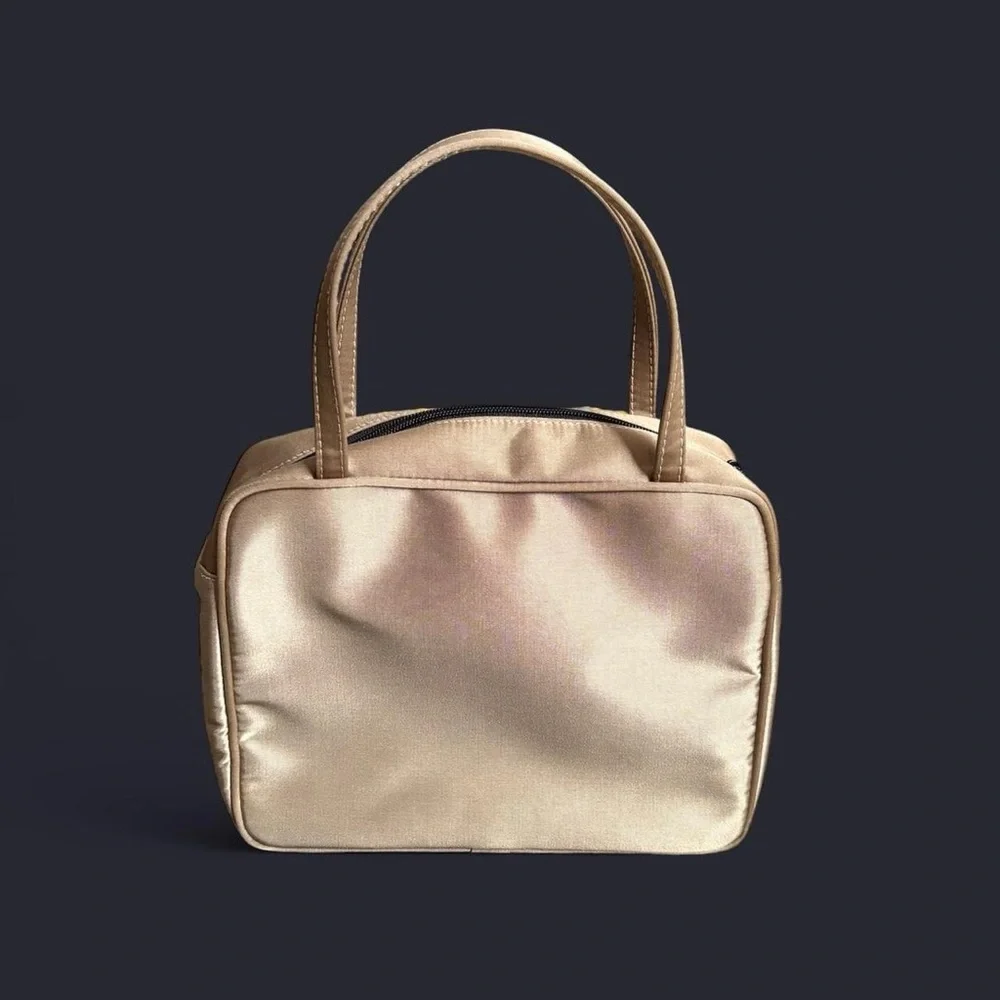 90's Vintage Kate Spade Nylon Vanity Doctor Bowling Speedy Bag